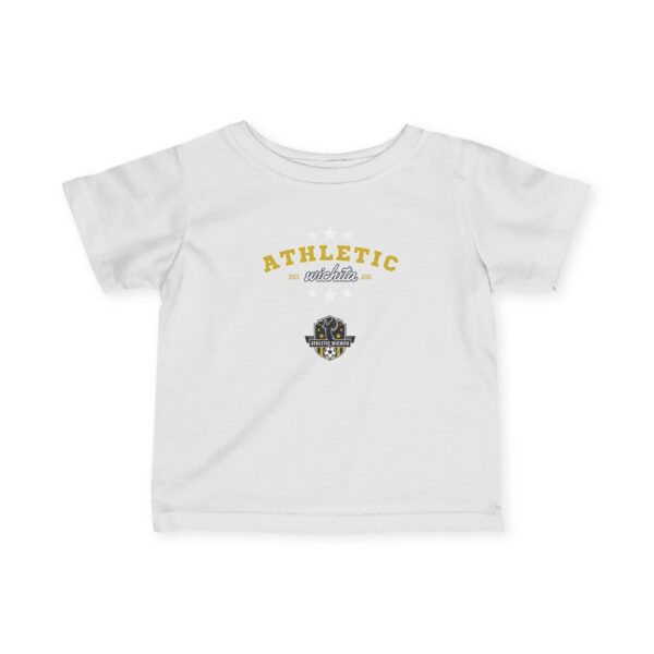 Infant Athletic Tee - "Athletic" Logo Baby Shirt - Image 4