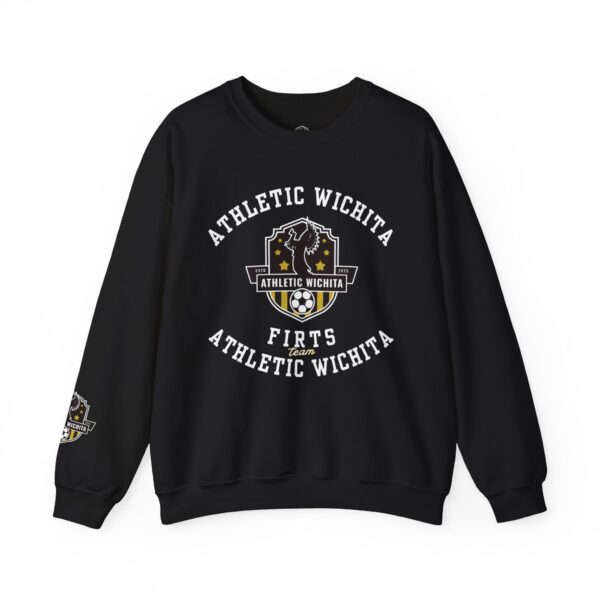 Athletic Wichita Crewneck Sweatshirt — Firts Athletic Wichita Logo