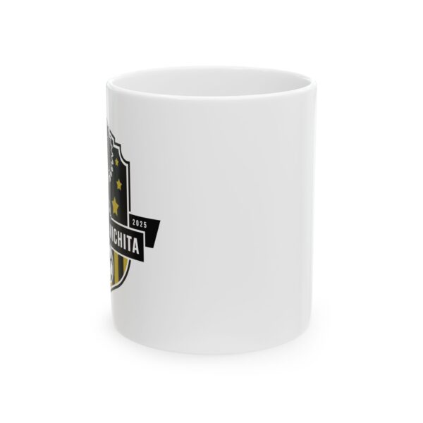 Wichita Soccer Club Crest Mug — 11oz & 15oz Ceramic Coffee Cup - Image 2
