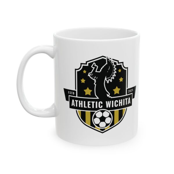 Wichita Soccer Club Crest Mug — 11oz & 15oz Ceramic Coffee Cup